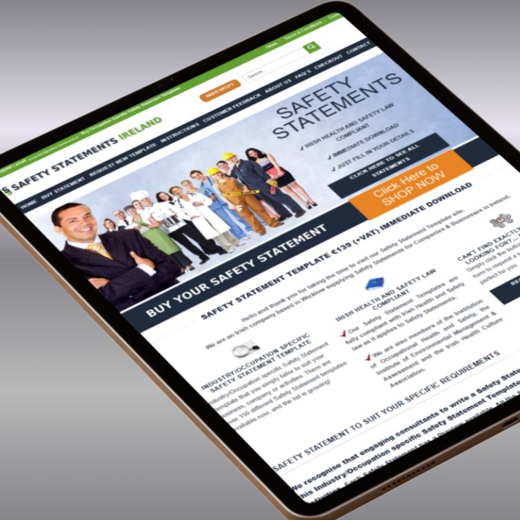 Safety Statement Templates €139 - Immediate Download